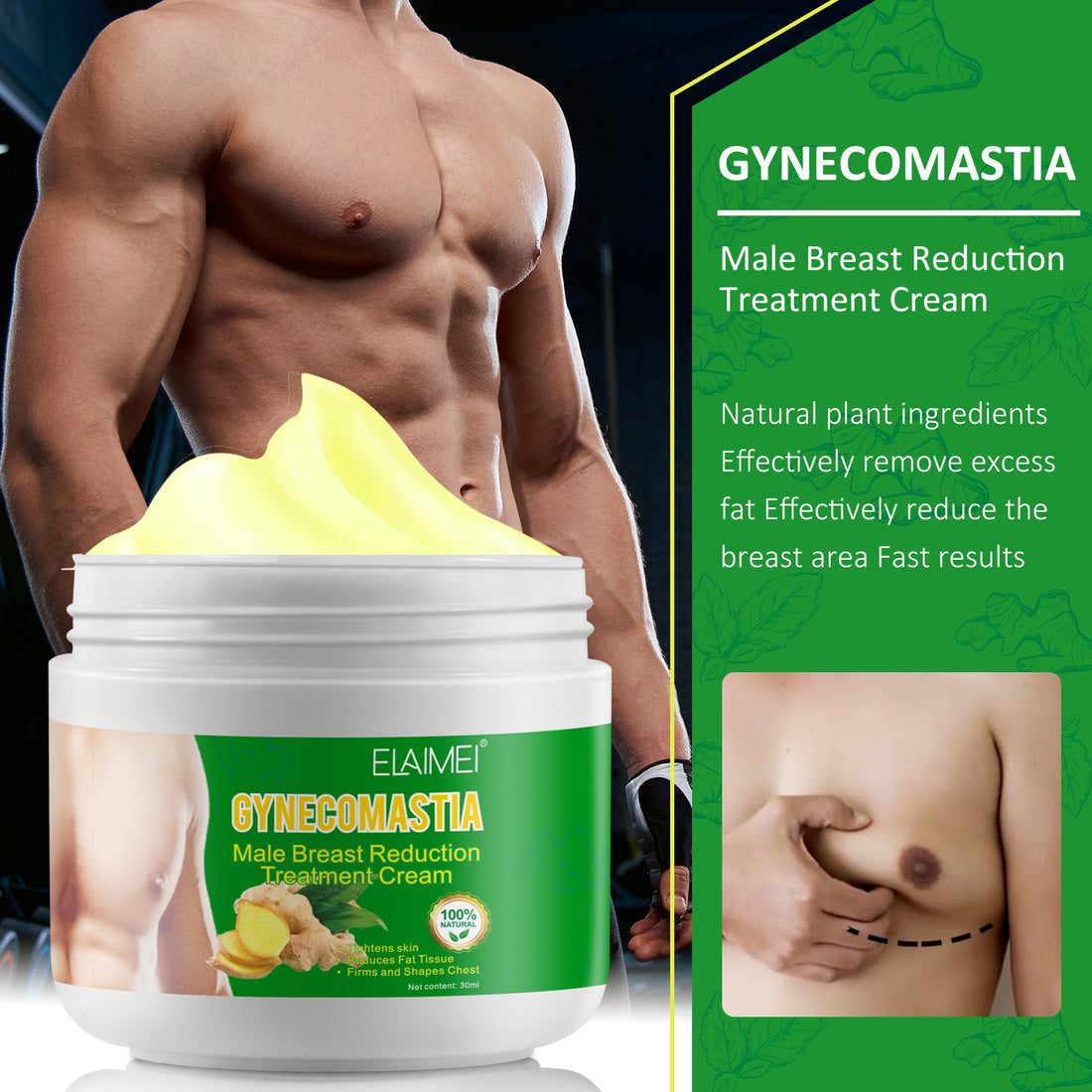 Men's Chest Firming Cream