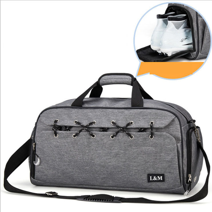 Fitness Duffel Bag With Shoes Compartment